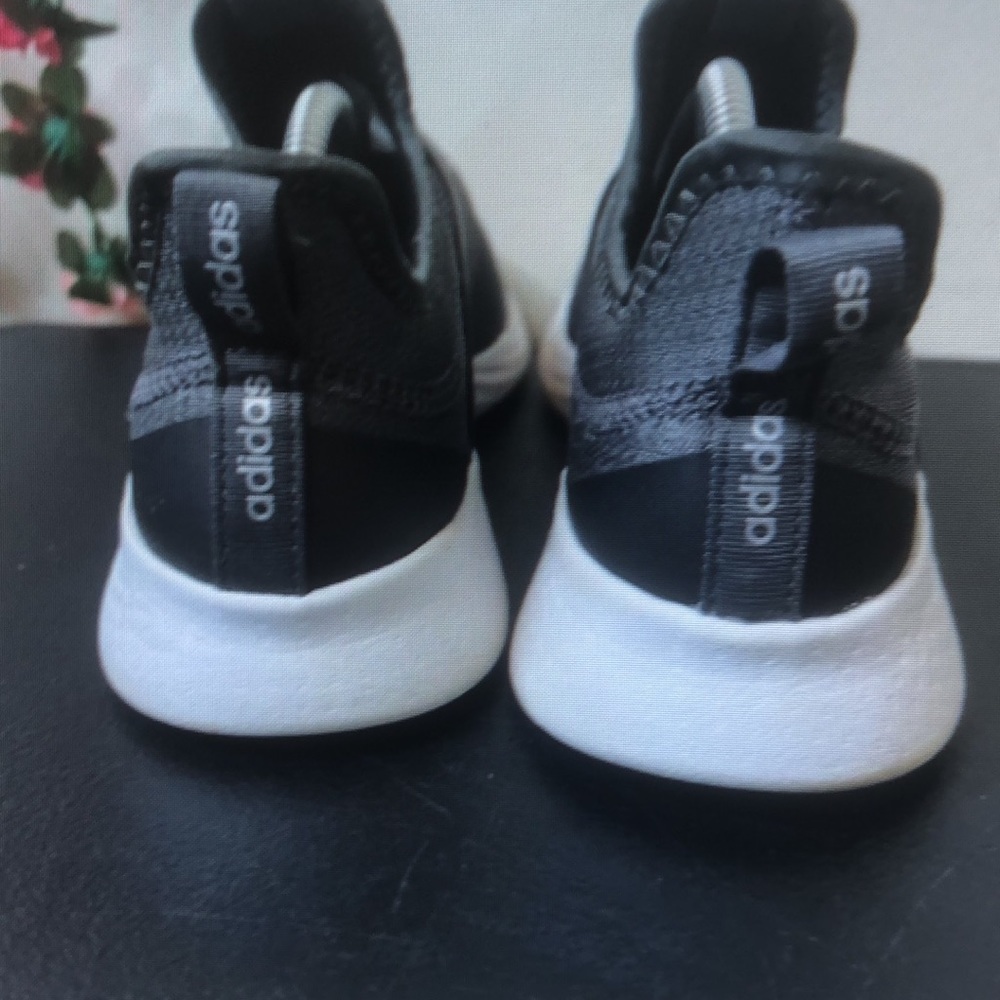 Adidas women’s pure motion gray run Ning shoes sneakers - Picture 4 of 5